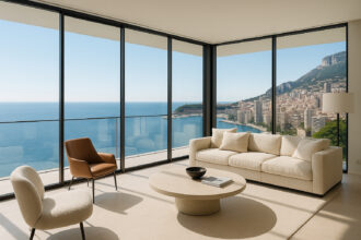 Appartement moderne luxe avec vue mer à Monaco