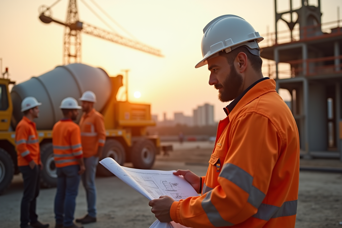 chantier construction