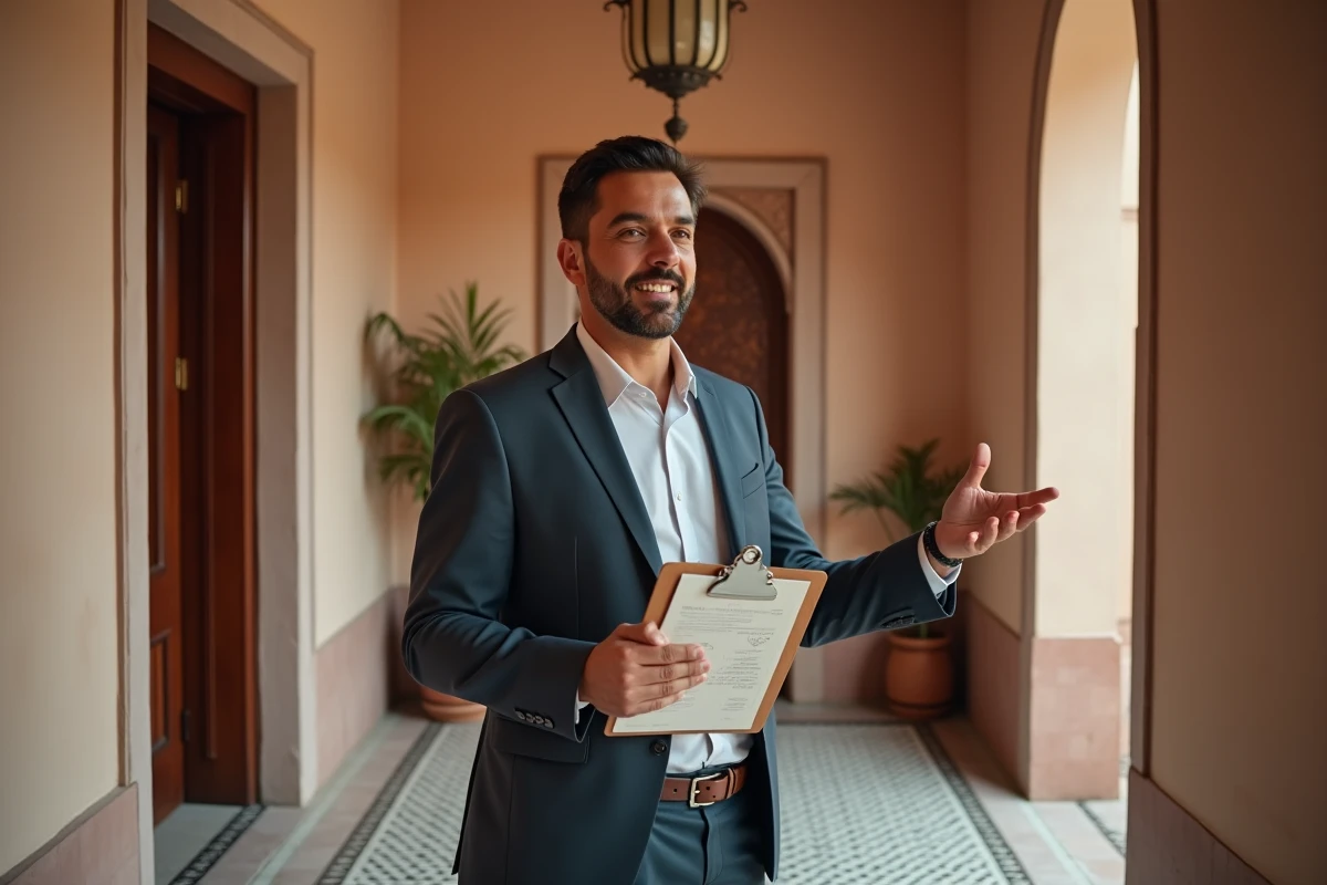 Homme marocain dans l