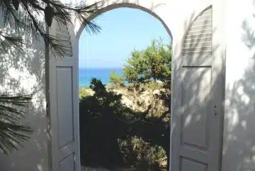 white wooden door close-up photography