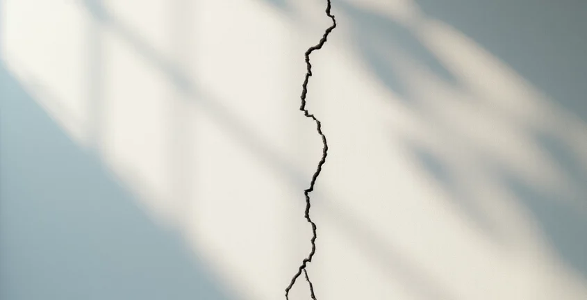 signes maison fissuree