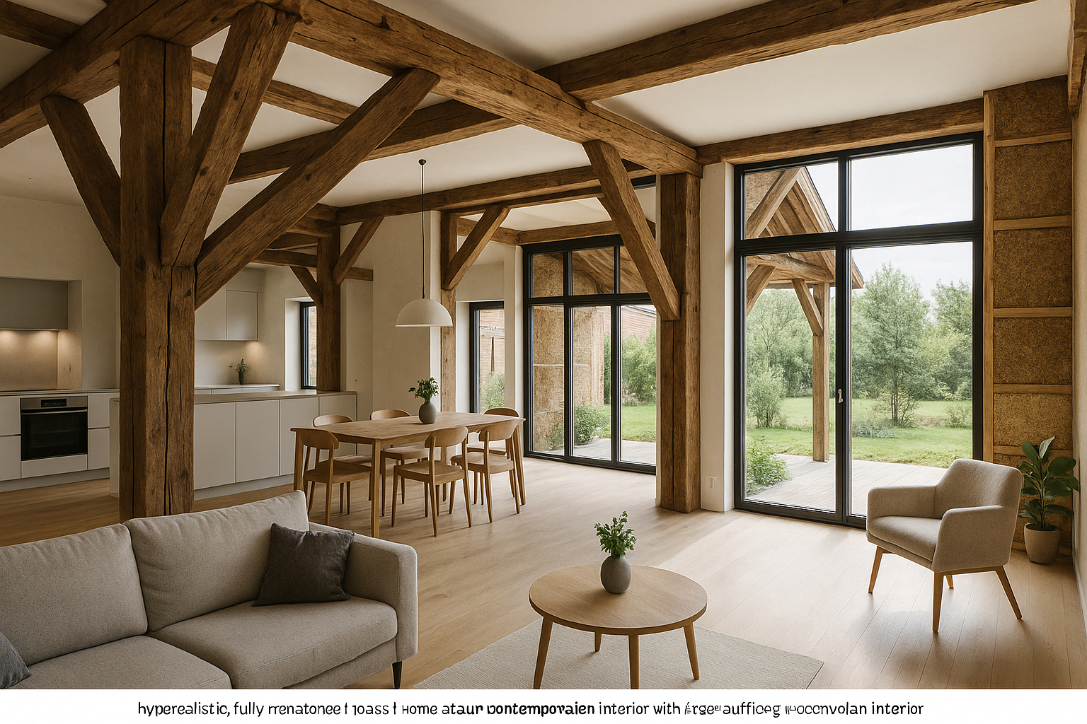 Intérieur rénové d