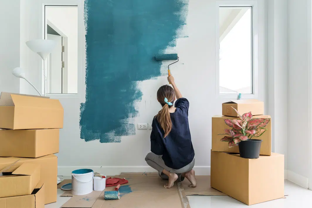 refaire la peinture de son logement 