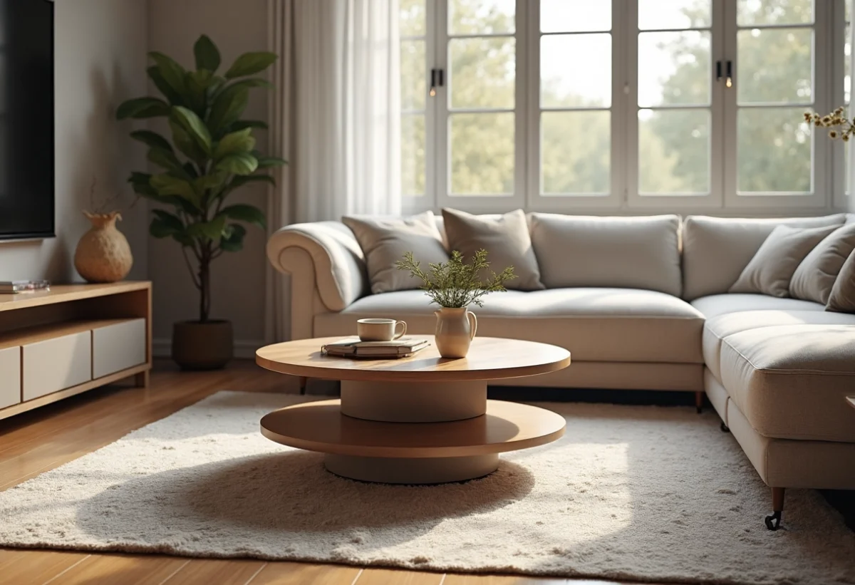 table basse ergonomique