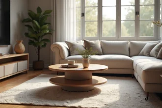 table basse ergonomique