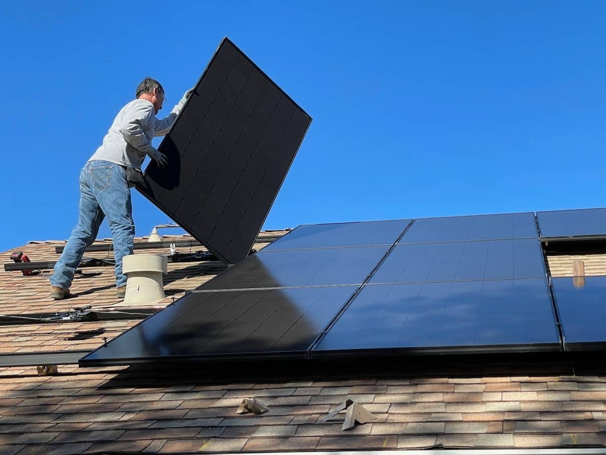 installation de panneaux solaires photovoltaïques
